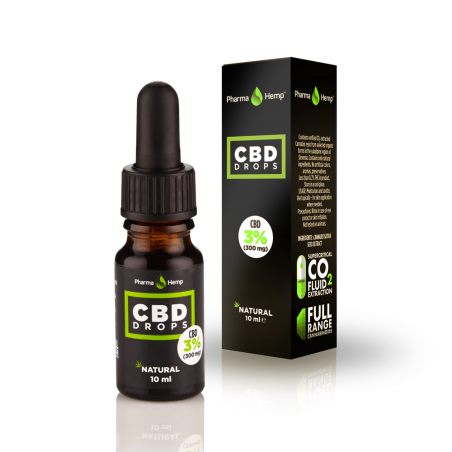 Huile de CBD 3% à l'huile d'olive en 10ml