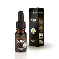 Huile de CBD 3% à l'huile de chanvre en 10ml