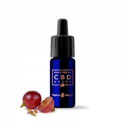 Huile de CBD 15% à l'huile de pépins de raisins 10ml