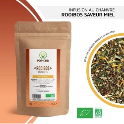 Infusion au chanvre rooibos saveur miel bio