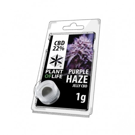 Résine Jelly de CBD PURPLE HAZE 22% en 1gr