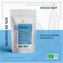 Infusion au chanvre DOUCE NUIT BIO