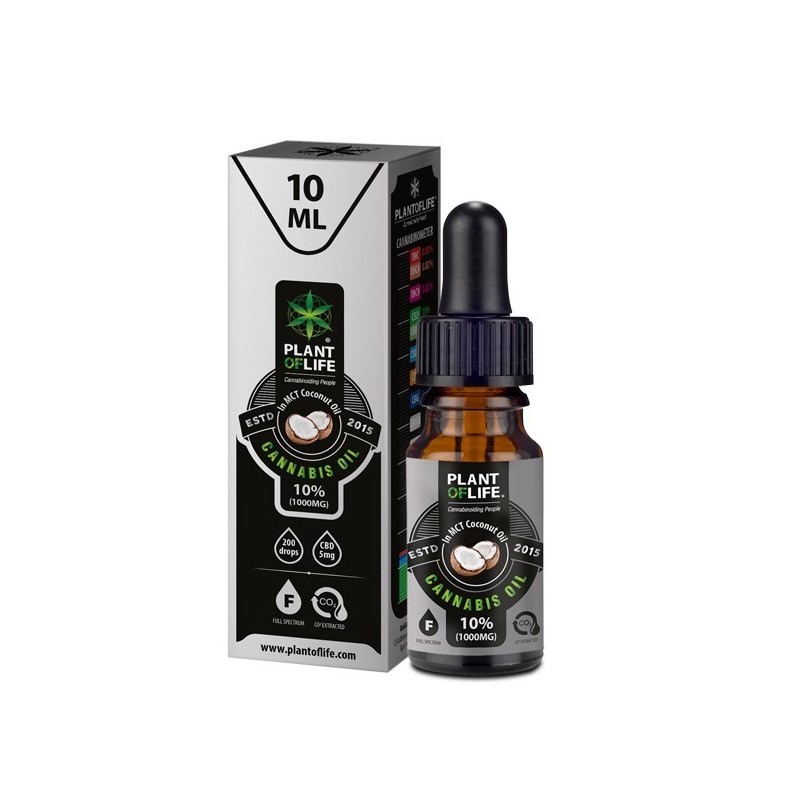 Huile de CBD COCO MCT 10% en 10 ml