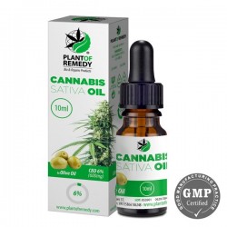 Huile de CBD 6% à l'huile d'olive en 10ml