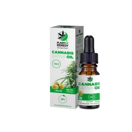 Huile de CBD 10% à l'huile d'olive en 10ml