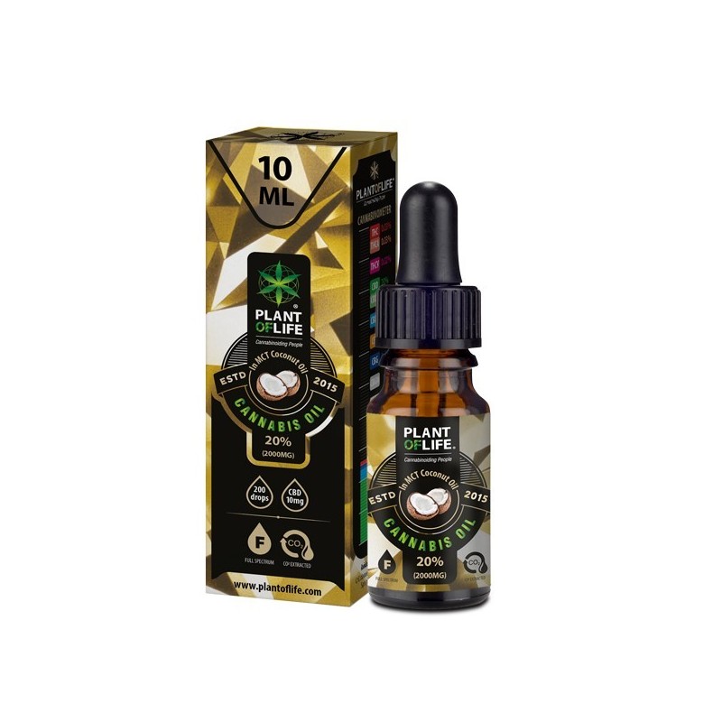 Huile de CBD COCO MCT 20% en 10 ml