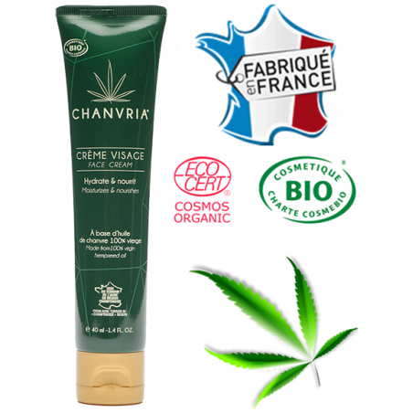 CRÈME VISAGE BIO CHANVRIA - 40ml