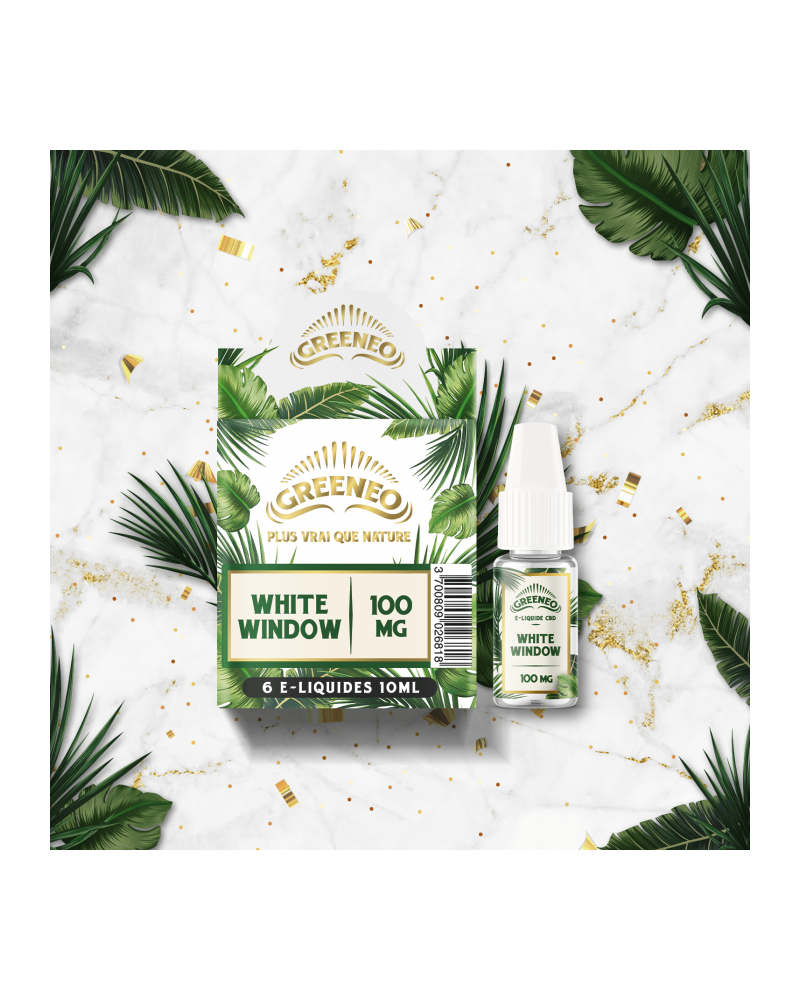 E-liquide au CBD Greeneo White Widow