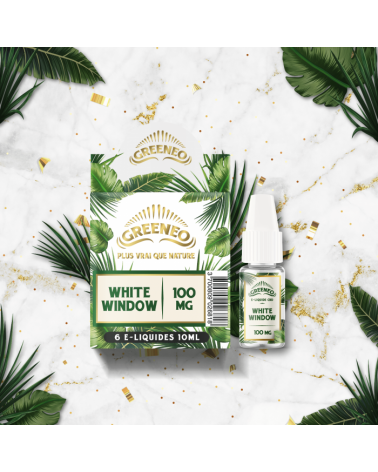 E-liquide au CBD Greeneo White Widow