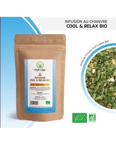 Infusion au chanvre Cool & Relax Bio