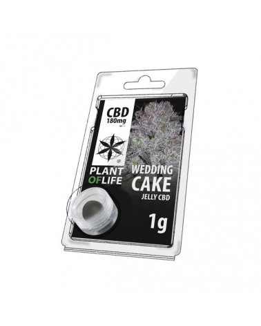 Résine Jelly de CBD WEDDING CAKE 18% en 1gr