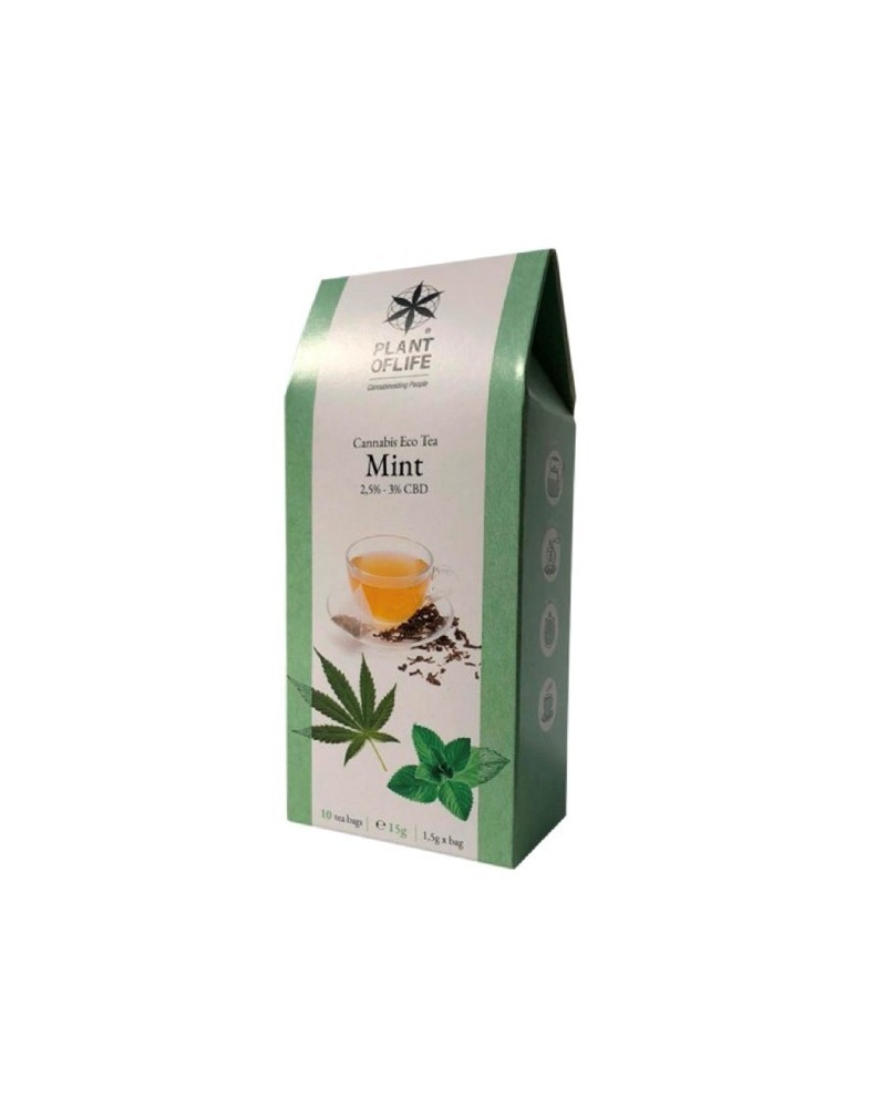 Infusion chanvre et menthe - 2,5% à 3% de CBD