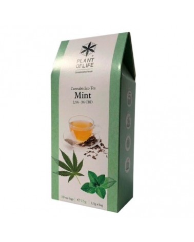 Infusion chanvre et menthe - 2,5% à 3% de CBD