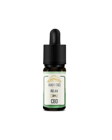 Huile de CBD 30% Greeneo Relax 10ml