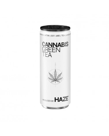 Thé vert froid au cannabis HaZe