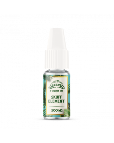 E-liquide au CBD 500mg GREENEO Skuff Element