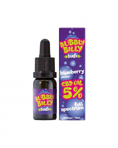 Huile de CBD 5% Full Spectrum - Goût Myrtille