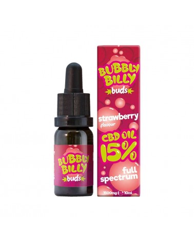 Huile de CBD 15% Full Spectrum - Goût Fraise