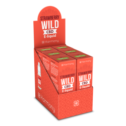 E-liquide au CBD 100mg WILD STRAWBERRY - Harmony