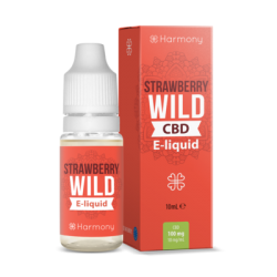 E-liquide au CBD 100mg WILD STRAWBERRY - Harmony