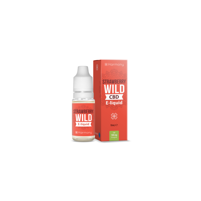 E-liquide au CBD 100mg WILD STRAWBERRY - Harmony