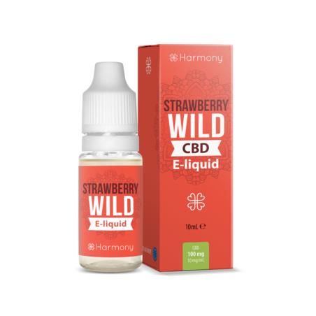 E-liquide au CBD 100mg WILD STRAWBERRY - Harmony