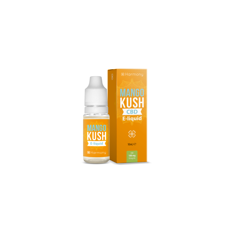 E-liquide au CBD 100mg MANGO KUSH - Harmony