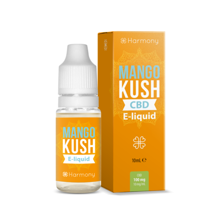 E-liquide au CBD 100mg MANGO KUSH - Harmony