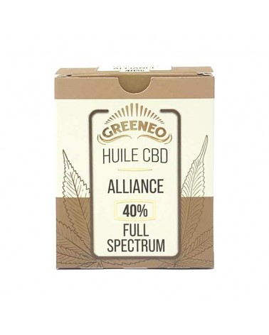 Huile de CBD 30% Greeneo Alliance Full Spectrum 10ml