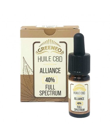 Huile de CBD 30% Greeneo Alliance Full Spectrum 10ml