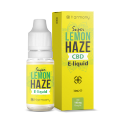 E-liquide au CBD 100mg SUPER LEMON HAZE - Harmony