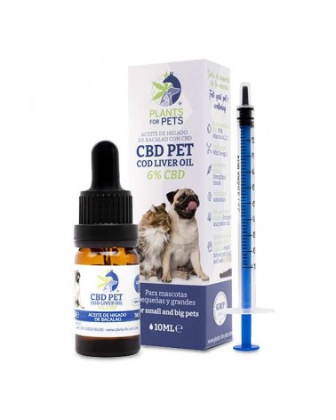 Huile CBD 6% pour animaux de compagnie