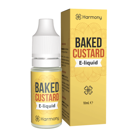 E-liquide au CBD 100mg BAKED CUSTARD - Harmony