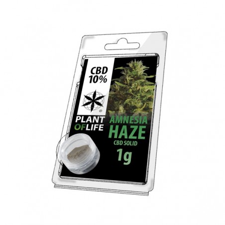 Résine de CBD solide AMNESIA HAZE 10% en 1g