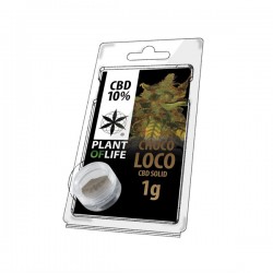 Résine de CBD solide CHOCOLOCO 10% en 1g