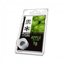 Résine Jelly de CBD APPLE 22% en 1gr