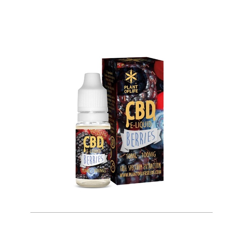 E-liquide au CBD 100mg BERRIES Full Spectrum