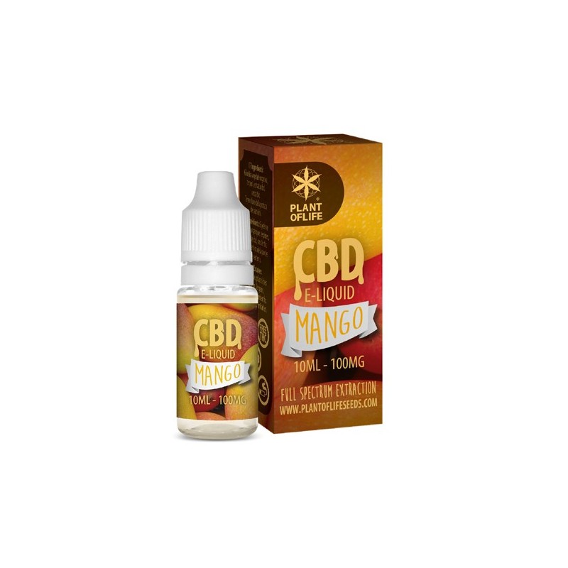 E-liquide au CBD 100mg MANGO Full Spectrum