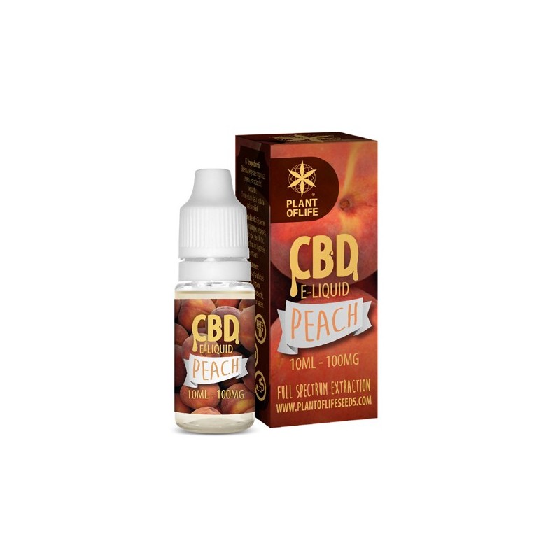 E-liquide au CBD 100mg PEACH Full Spectrum