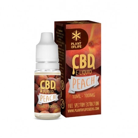 E-liquide au CBD 100mg PEACH Full Spectrum