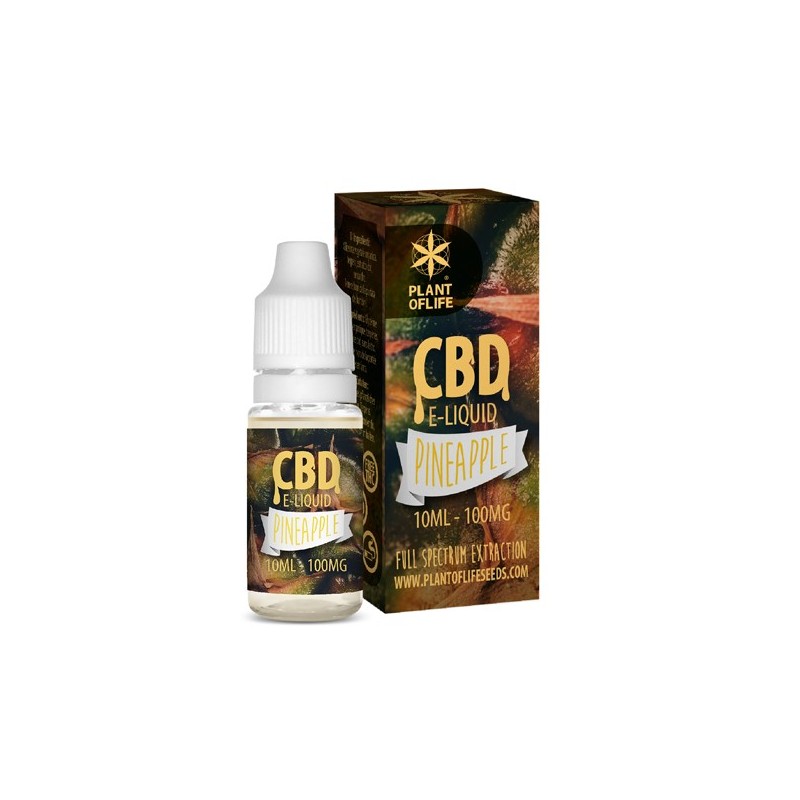 E-liquide au CBD 100mg PINEAPPLE Full Spectrum