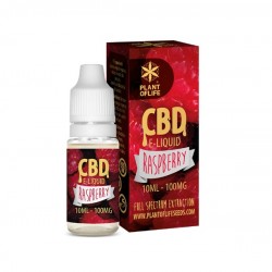 E-liquide au CBD 100mg RASPBERRY Full Spectrum