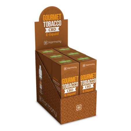 E-liquide au CBD 300mg GOURMET TOBACCO - Harmony