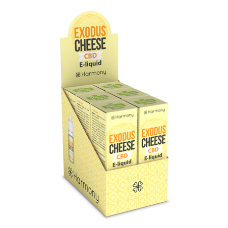 E-liquide au CBD 300mg EXODUS CHEESE - Harmony