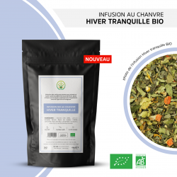 Infusion au chanvre HIVER TRNAQUILLE BIO