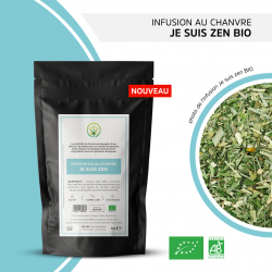 Infusion au chanvre Je suis zen bio