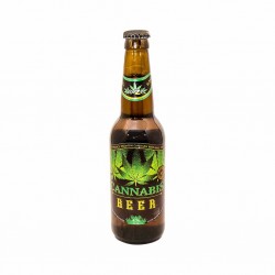 Bière Green au cannabis à l'extrait de chanvre Haze