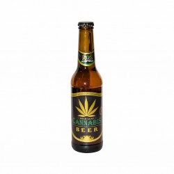 Bière Gold au cannabis à l'extrait de chanvre Haze