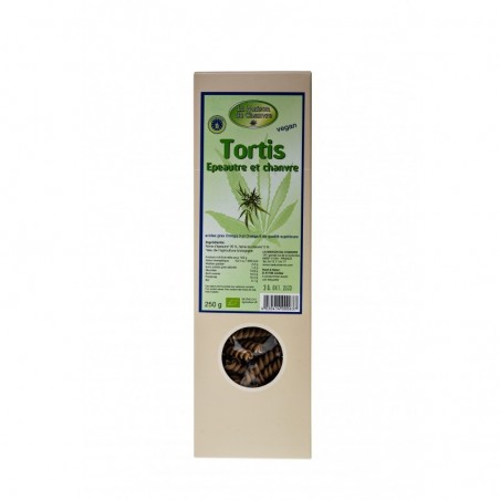 Pâtes tortis au chanvre et épeautre - 250g